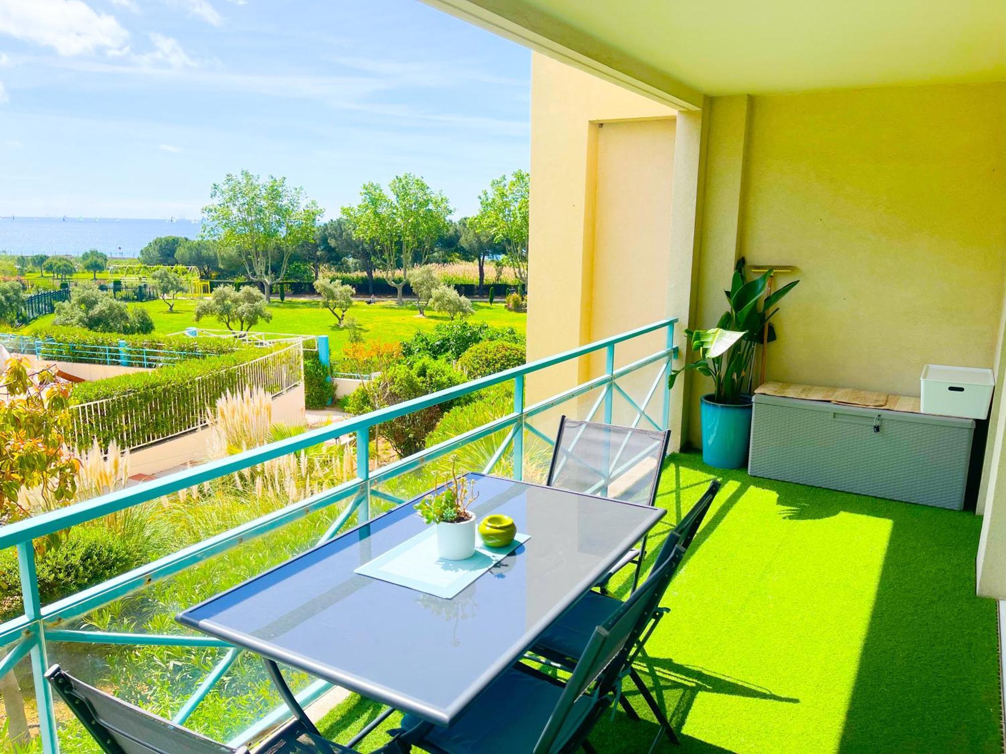 אנטיב 1 Bedroom Sea View, Swimming Pool, Beach On Foot, Parking מראה חיצוני תמונה