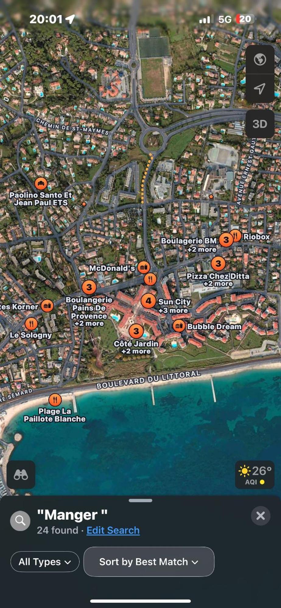 אנטיב 1 Bedroom Sea View, Swimming Pool, Beach On Foot, Parking מראה חיצוני תמונה