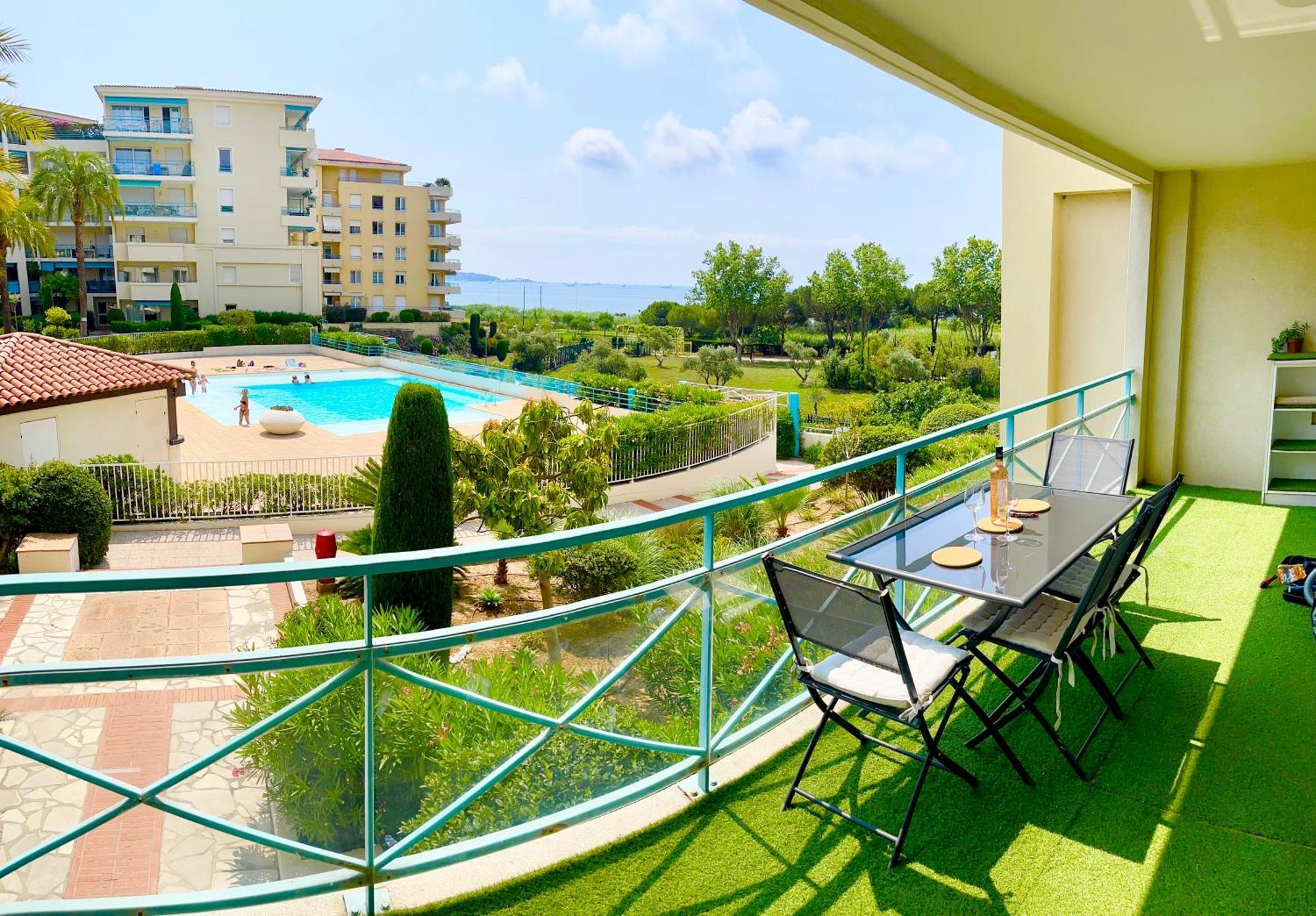 אנטיב 1 Bedroom Sea View, Swimming Pool, Beach On Foot, Parking מראה חיצוני תמונה